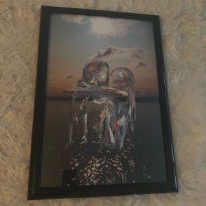 Two Lovers 2020 by Madeleine Gross. Limited Edition. Size: 12 x 18 Framed Print.